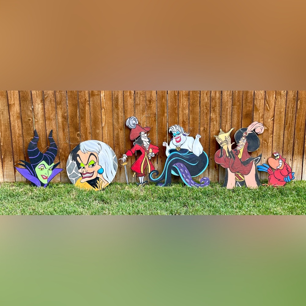 Disney Villain “swag” door hangers